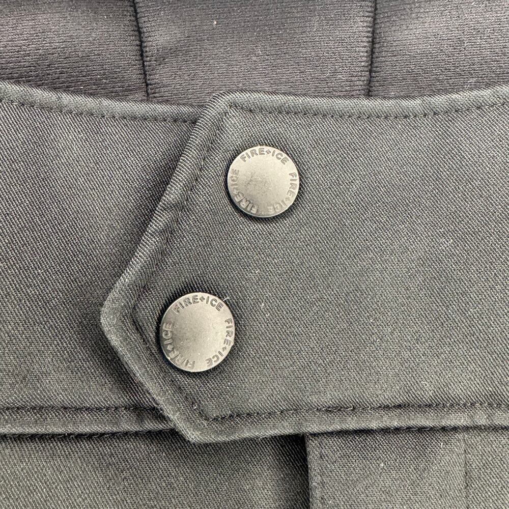 Bogner Fire + Ice Ila Black Softshell Fleece Lined Ski Pants 12 L - Picture 7 of 12